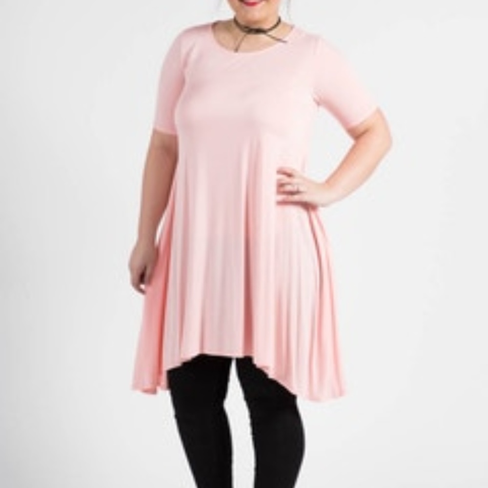 NWT Agnes & Dora Joplin Dress Peach XXXL